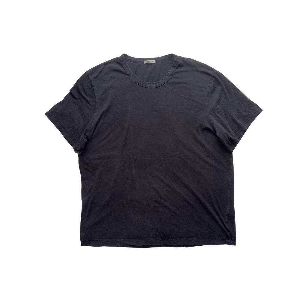 BUCK MASON T Shirt Mens XXL Black Slub Cotton Classic Short Sleeve Made In USA